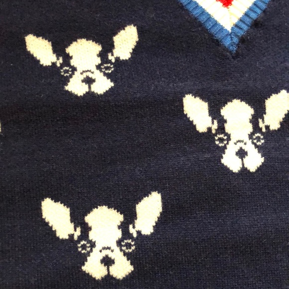 Forever 21 Boston Terrier/French Bulldog sweater - Picture 2 of 8